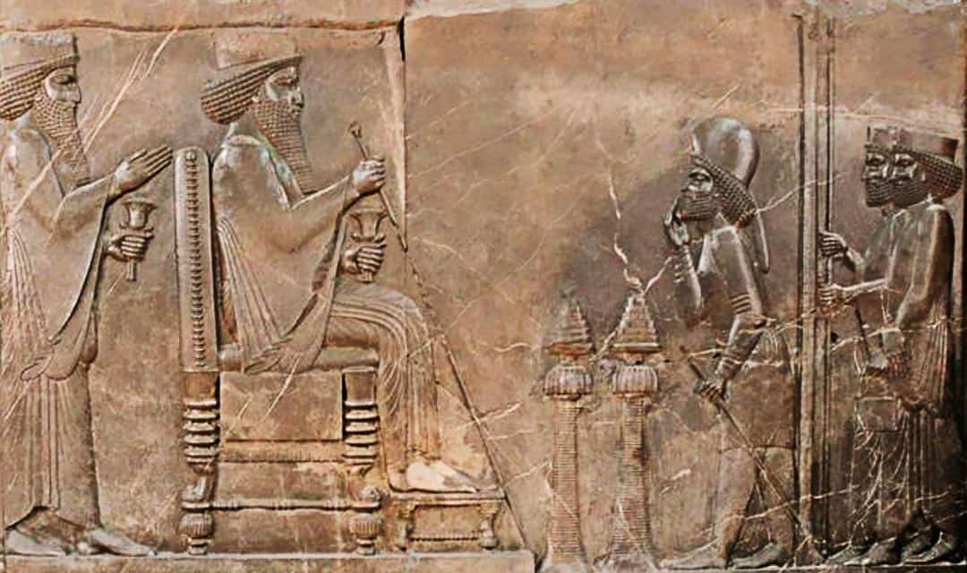 Nowruz Audienz im Königspalast Persepolis