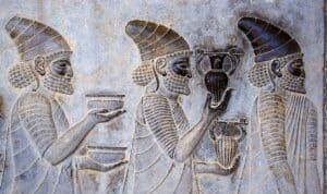 Nowruz Audienz im Königspalast Persepolis