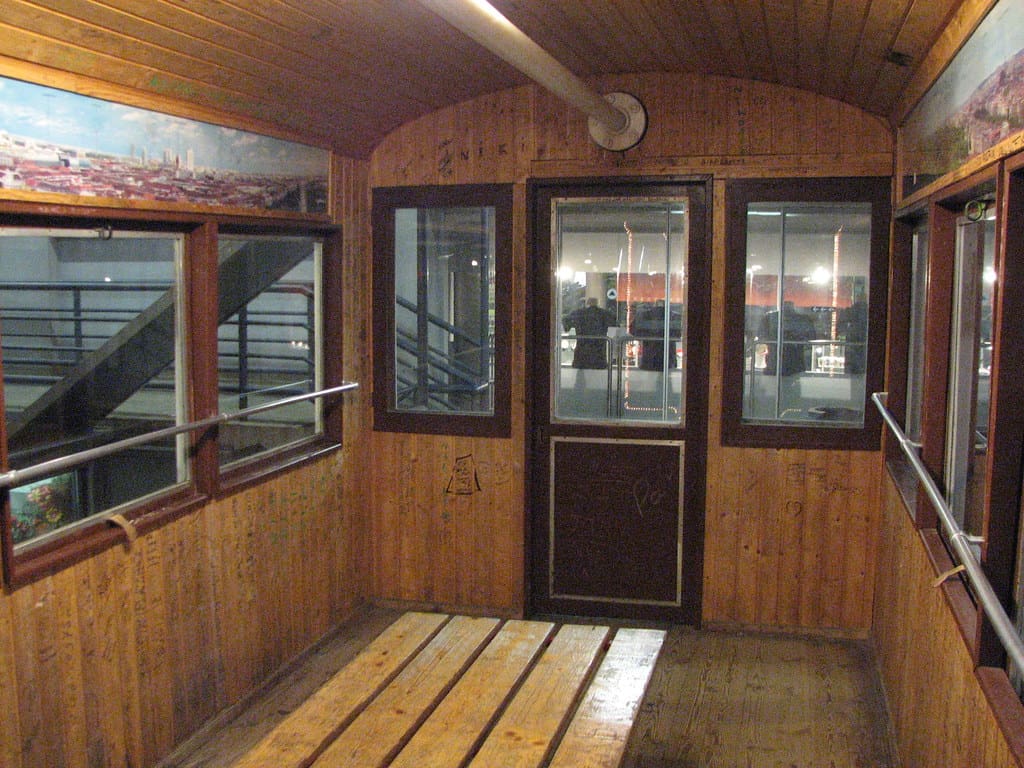 Wiener Prater, Riesenrad Gondel von Innen