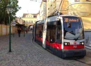 Grinzing Endstation Tram 38 Wien 1190