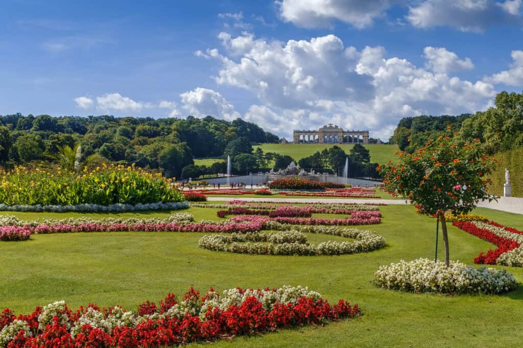Gloriette im Schlosspark von Schloss Schönbrunn