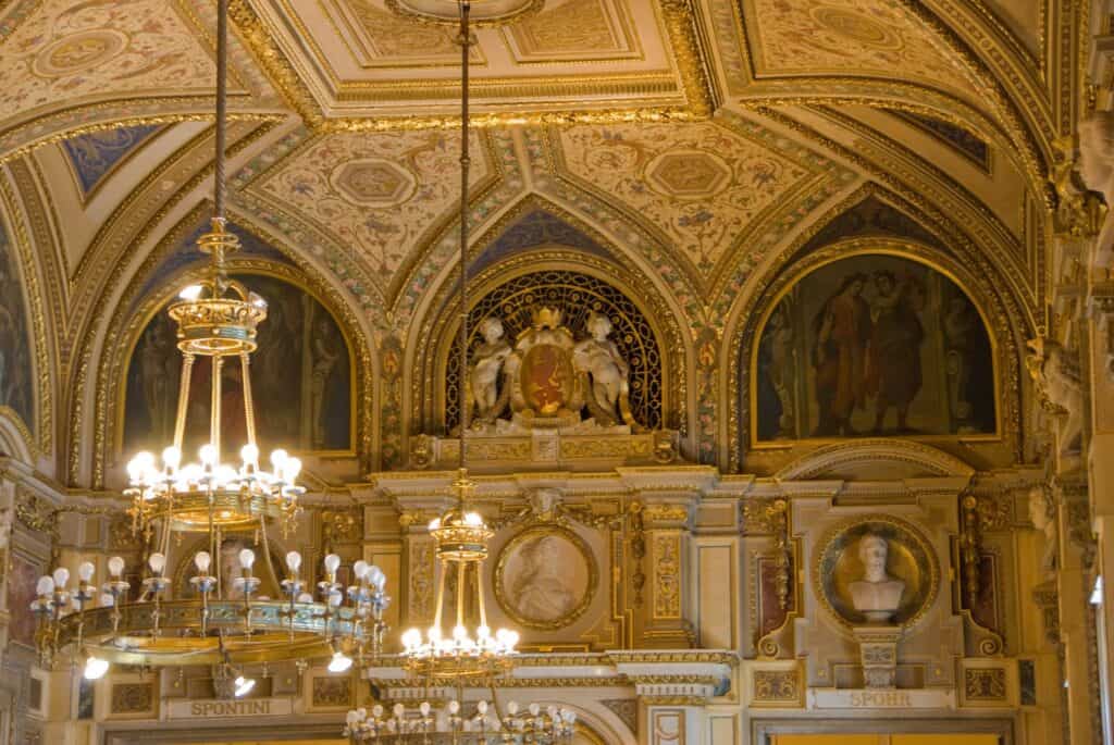 Das Innere der Wiener Staatsoper