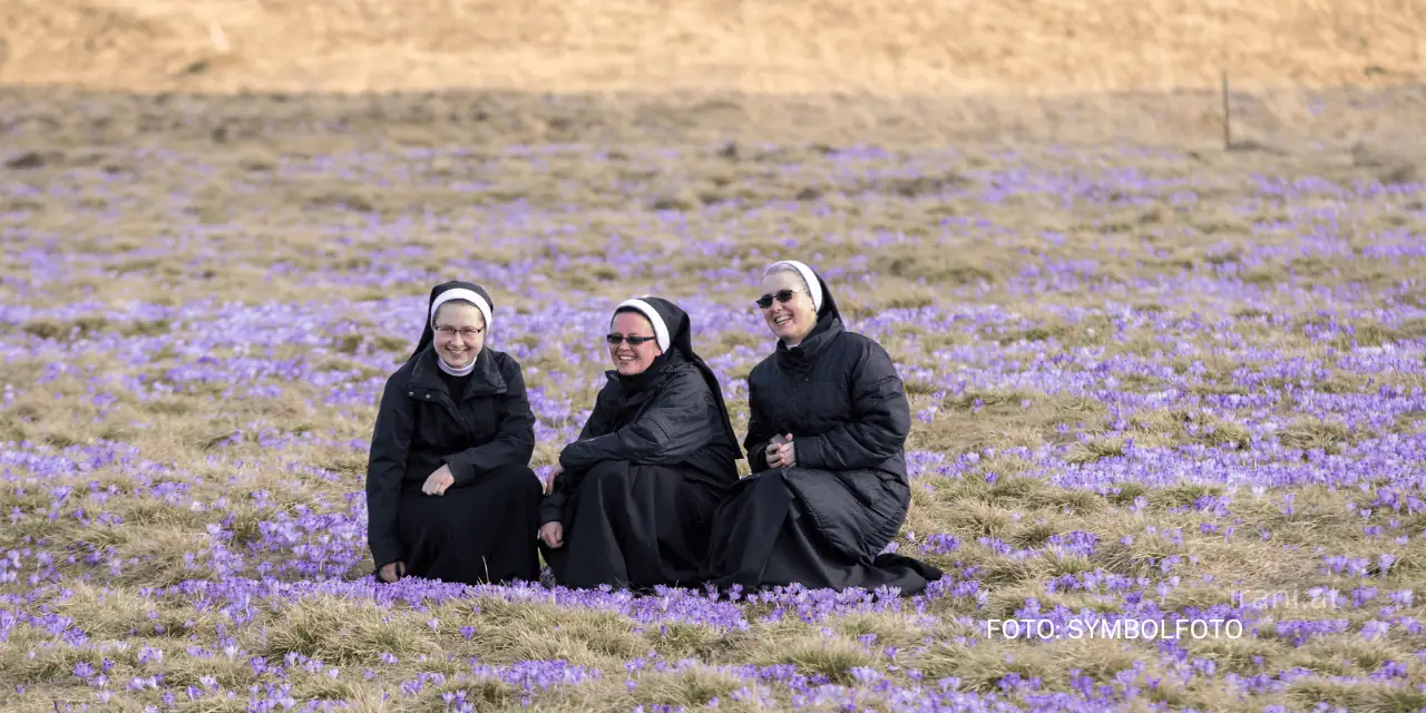 Drei Ordensschwestern fliehen aus dem Seniorenheim ins leere Kloster Schloss Goldenstein