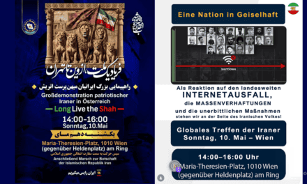 Großdemonstration patriotischer Iraner in Wien-Österreich am 10. Mai 2026