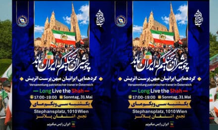 Versammlung patriotischer Iraner:innen in Österreich am 31 Mai 2026