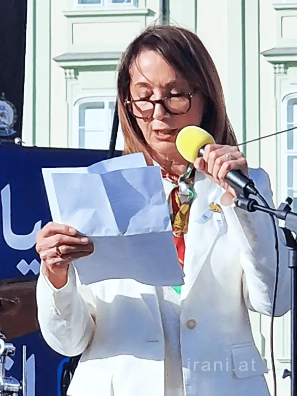 Shahran Taheri, Demo am 14.06.2026 Wien