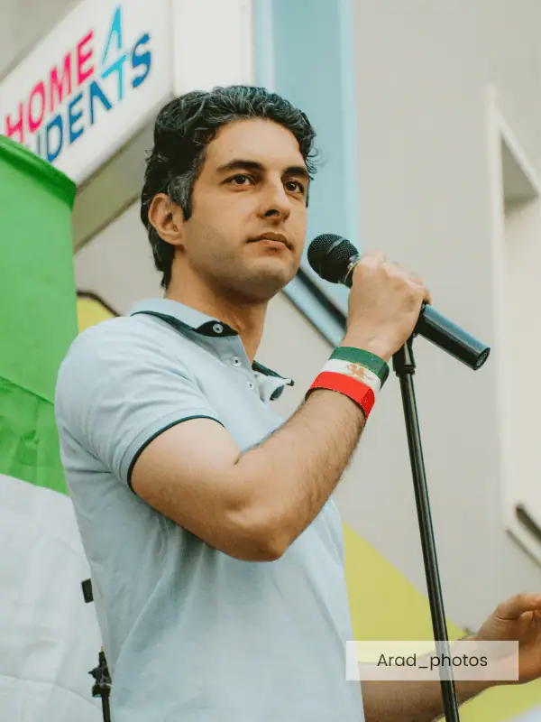 Ardeshir, Demo Wien am 14.06.2026