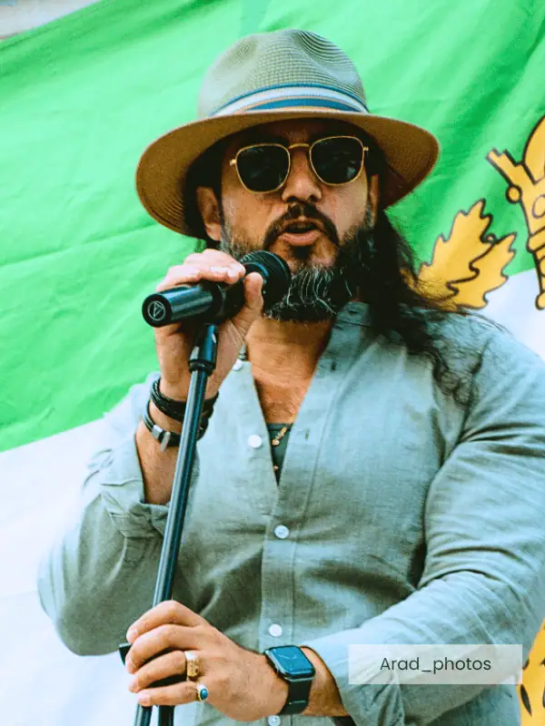 Syrus Razavi, Demo Wien am 04.07.2026