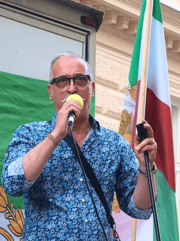 A. Tavassoti, Demo Wien am 09.07.2026