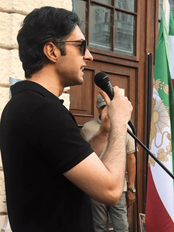 Ardeshir, Demo Wien am 31.07.2026