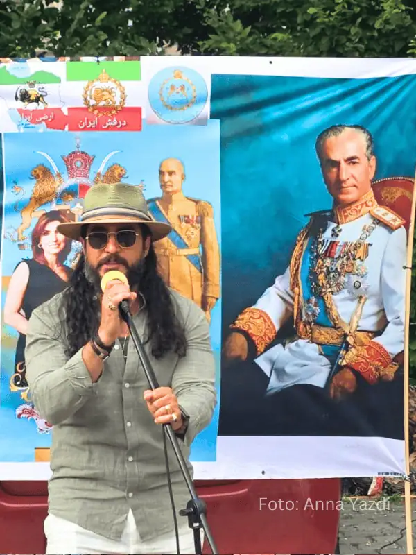 Ardeshir, Demo Wien am 26.07.2026