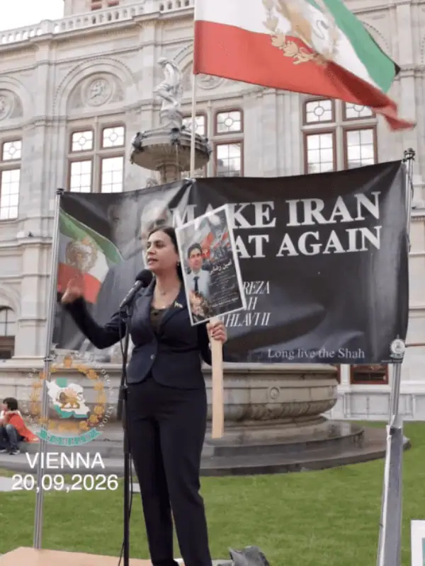 Atusa Sabagh, Demo Wien am 20.09.2026