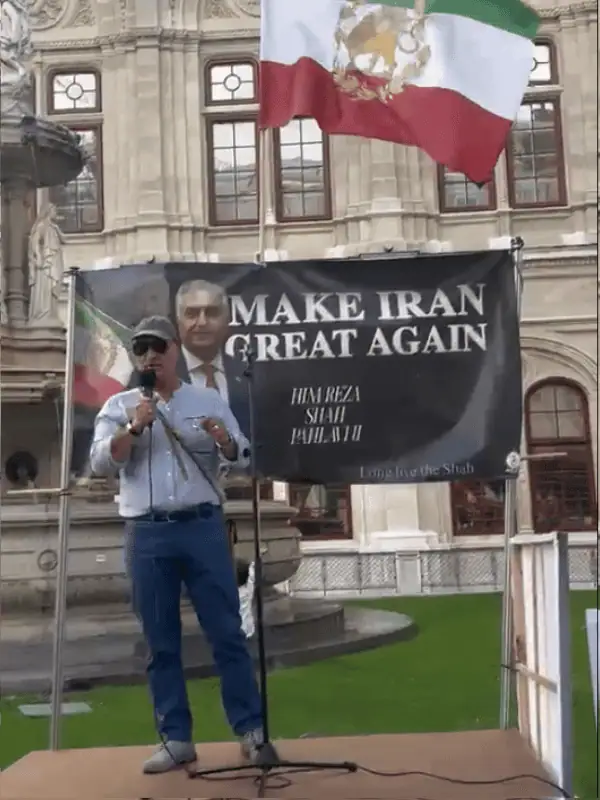 Dr. Mirzaei, Demo Wien am 20.09.2026