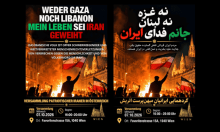 Weder Gaza noch Libanon: Versammlung der patriotischen Iraner in Österreich 07.10.2026